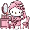 🤩 Эмодзи «hello kitty» для Telegram