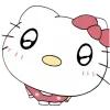 🤩 Эмодзи «hello kitty» для Telegram