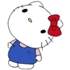 🤩 Эмодзи «hello kitty» для Telegram