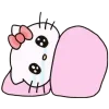 🤩 Эмодзи «hello kitty» для Telegram