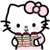 🤩 Эмодзи «hello kitty» для Telegram