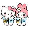 🎀 Эмодзи «hello kitty» для Telegram