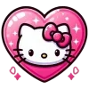 🤩 Эмодзи «hello kitty» для Telegram