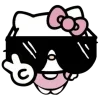 🤩 Эмодзи «hello kitty» для Telegram