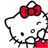 🤩 Эмодзи «hello kitty» для Telegram