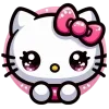 🤩 Эмодзи «hello kitty» для Telegram