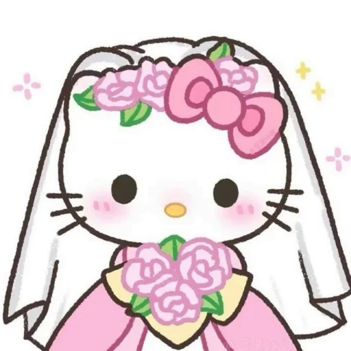 ❤ Стикер «Hello Kitty» для Telegram