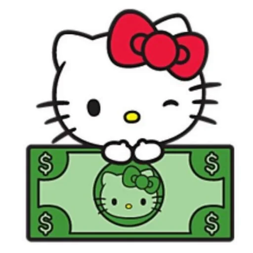 🐱 Стикер «Hello Kitty» для Telegram