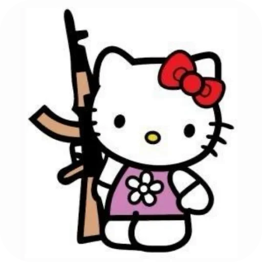 🐱 Стикер «Hello Kitty» для Telegram