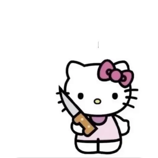🐱 Стикер «Hello Kitty» для Telegram