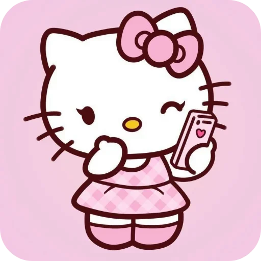 🐱 Стикер «Hello Kitty» для Telegram