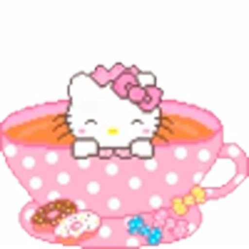 ☕️ Эмодзи «Hello Kitty Emojis» для Telegram