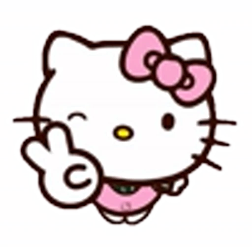 ✌ Эмодзи «Hello Kitty Emojis» для Telegram