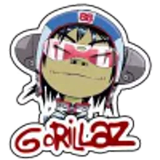 🦍 Эмодзи «Gorillaz» для Telegram