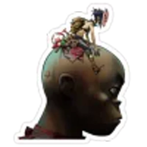 🦍 Эмодзи «Gorillaz» для Telegram