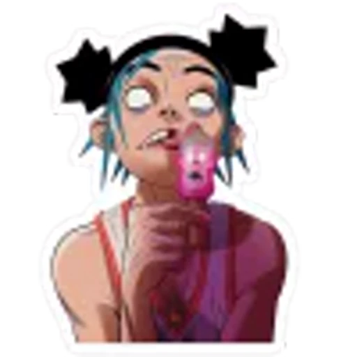 🦍 Эмодзи «Gorillaz» для Telegram