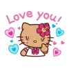 🩵 Эмодзи «Gyaru Hello Kitty» для Telegram