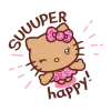 😁 Эмодзи «Gyaru Hello Kitty» для Telegram