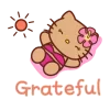 ☀️ Эмодзи «Gyaru Hello Kitty» для Telegram