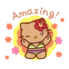 😉 Эмодзи «Gyaru Hello Kitty» для Telegram