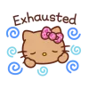 🌀 Эмодзи «Gyaru Hello Kitty» для Telegram