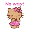 😉 Эмодзи «Gyaru Hello Kitty» для Telegram