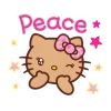 😉 Эмодзи «Gyaru Hello Kitty» для Telegram