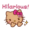 😂 Эмодзи «Gyaru Hello Kitty» для Telegram