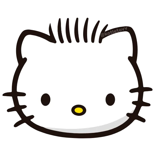 🐱 Стикер «Hello Kitty» для Telegram