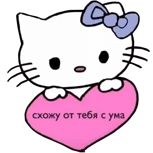 😍 Стикер «Hello kitty pank» для Telegram