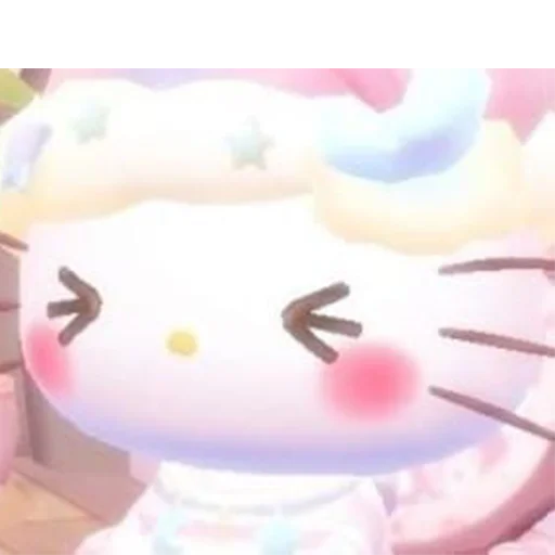 ☺ Стикер «Hello kitty pank» для Telegram