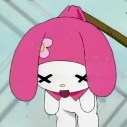 😵 Стикер «Hello kitty pank» для Telegram
