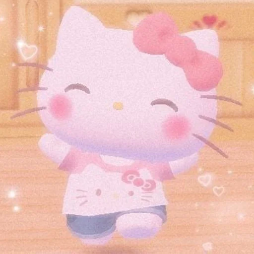 ☺ Стикер «Hello kitty pank» для Telegram