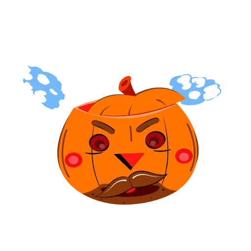 😡 Стикер «Helloween» для Telegram