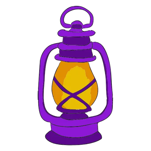 Стикер 39 halloween - фиолетовые буквы