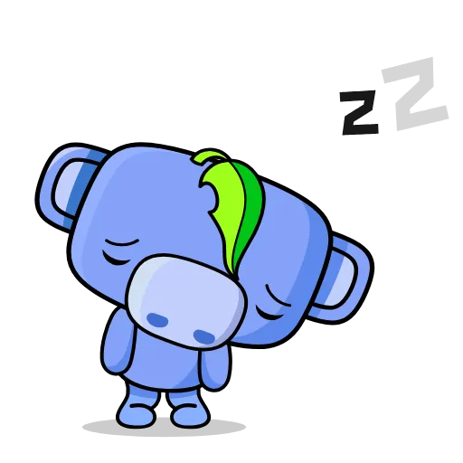 💤 Стикер «Wumpus Beyond (Hello Wumpus)» для Telegram