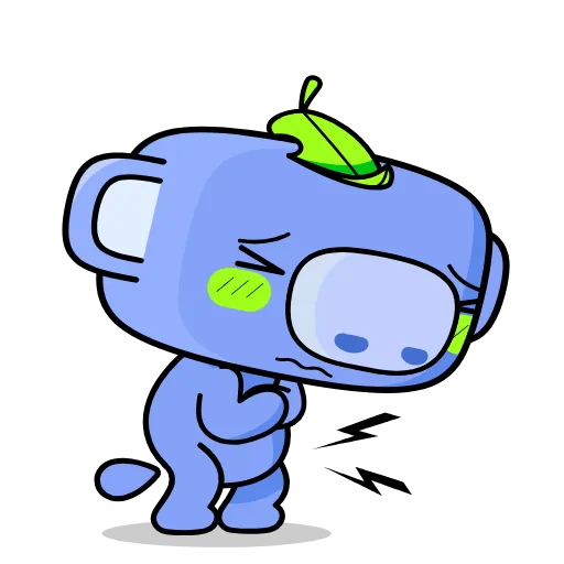 🤢 Стикер «Wumpus Beyond (Hello Wumpus)» для Telegram