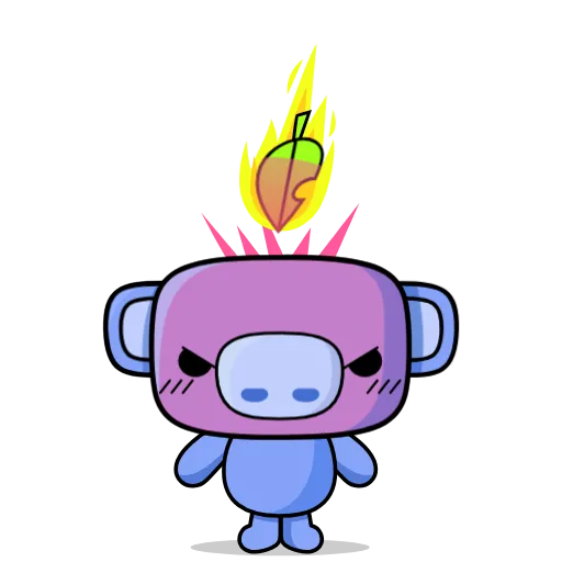 😡 Стикер «Wumpus Beyond (Hello Wumpus)» для Telegram