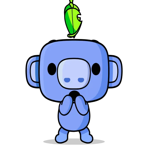 😲 Стикер «Wumpus Beyond (Hello Wumpus)» для Telegram