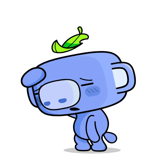 😮‍💨 Стикер «Wumpus Beyond (Hello Wumpus)» для Telegram