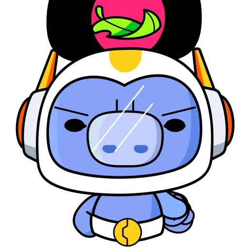 🙅‍♂️ Стикер «Wumpus Beyond (Hello Wumpus)» для Telegram