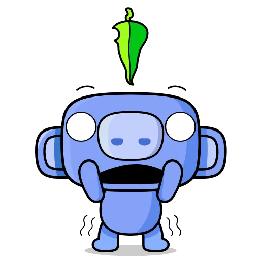 😨 Стикер «Wumpus Beyond (Hello Wumpus)» для Telegram