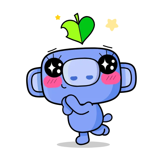 🥺 Стикер «Wumpus Beyond (Hello Wumpus)» для Telegram