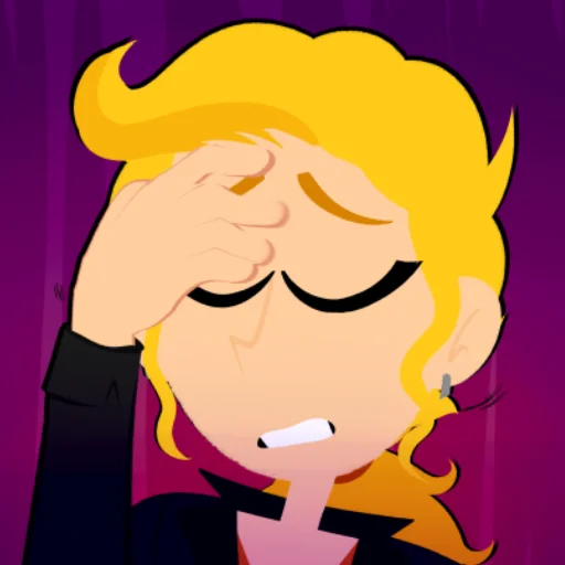 🤦 Стикер «Hell Park» для Telegram