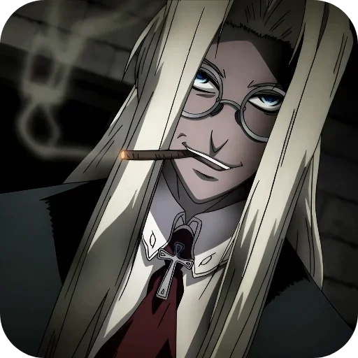 👿 Стикер «Hellsing» для Telegram
