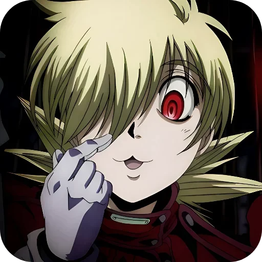 😋 Стикер «Hellsing» для Telegram
