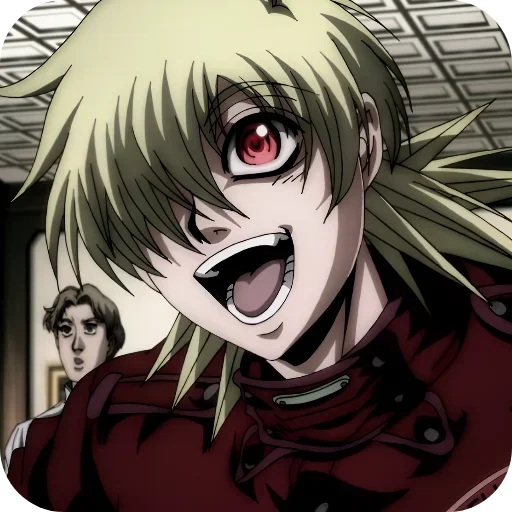 😁 Стикер «Hellsing» для Telegram