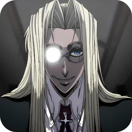😉 Стикер «Hellsing» для Telegram