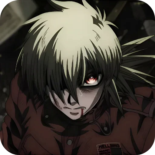 👿 Стикер «Hellsing» для Telegram