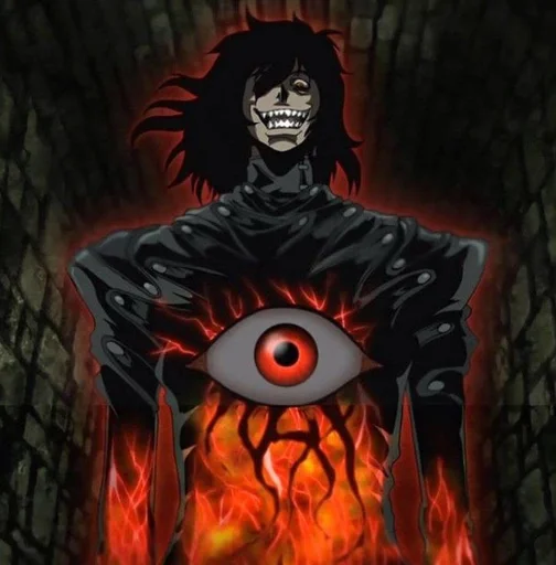 👁 Стикер «Hellsing Ultimate» для Telegram